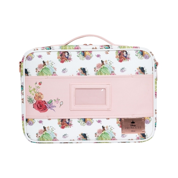 Impressions Vanity White Cosmetic Bag with Princess Design - Picture 4 of 5